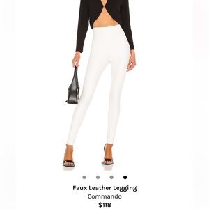 Commando Faux Leather Leggings size S